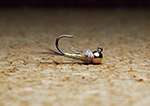 TFF SB Tungsten Head 4.0mm Pearl Nymph Jig Gold