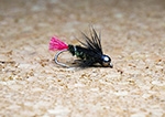 CRM Red Tag Nymph Black Nickel BH